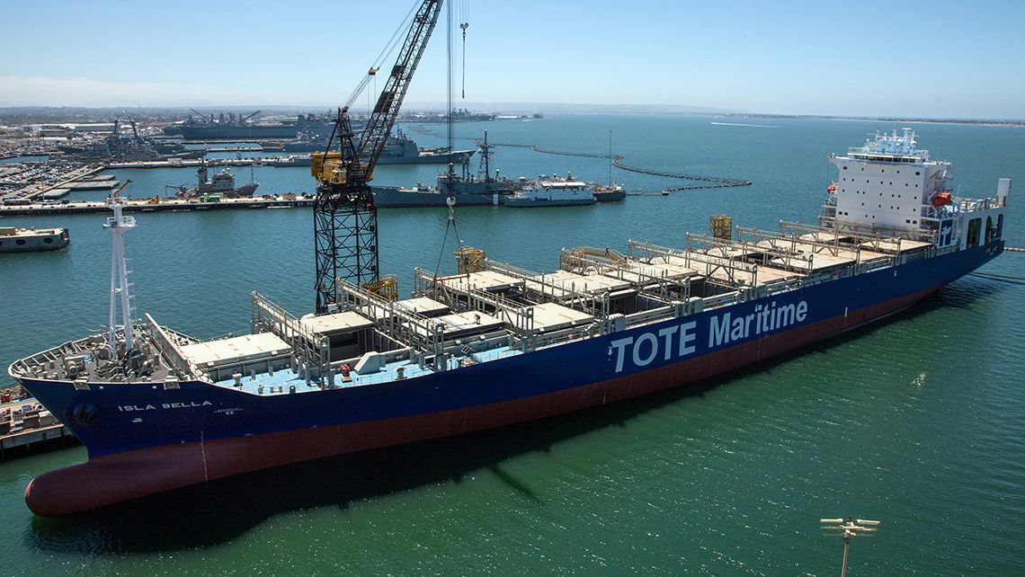 TOTE Maritime Puerto Rico Performs First LNG Bunkering
